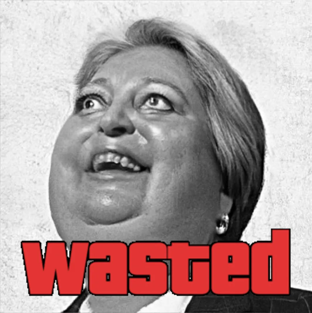 GTA Wasted Meme #30 with the wasted filter applied.