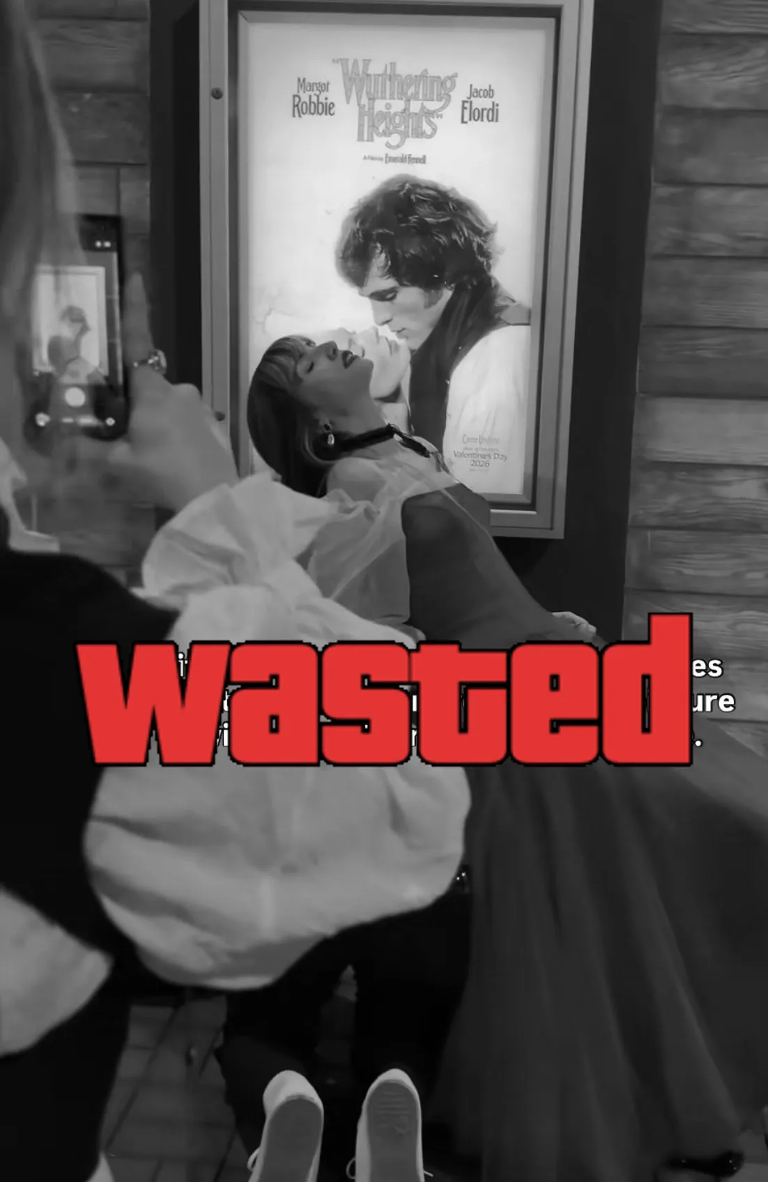 GTA Wasted Meme #50 with the wasted filter applied.
