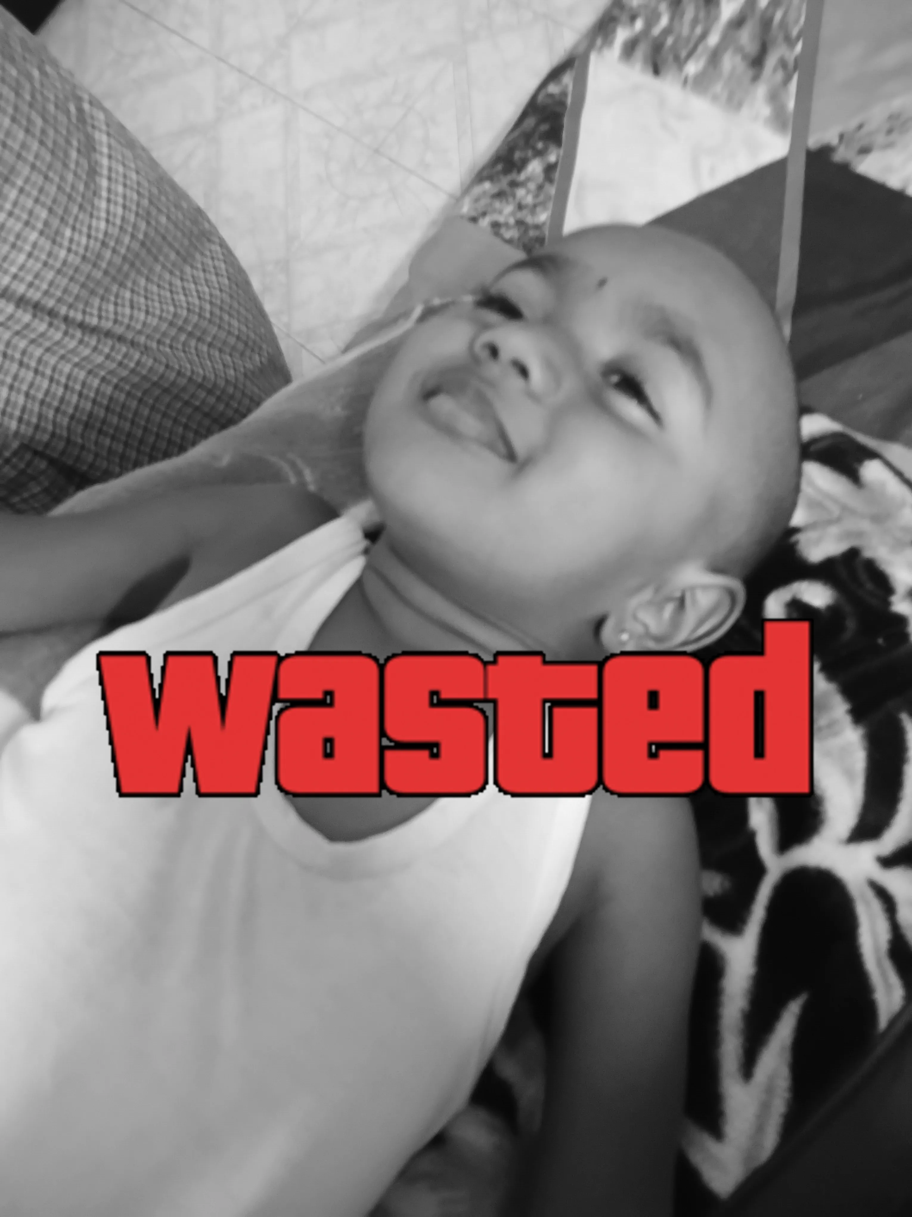 GTA Wasted Meme #82 with the wasted filter applied.