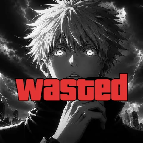 GTA Wasted Meme #87 with the wasted filter applied.