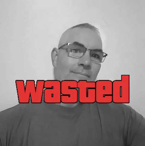 GTA Wasted Meme #92 with the wasted filter applied.