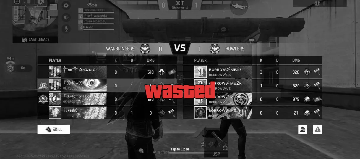 GTA Wasted Meme #103 with the wasted filter applied.