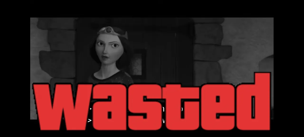 GTA Wasted Meme #113 with the wasted filter applied.